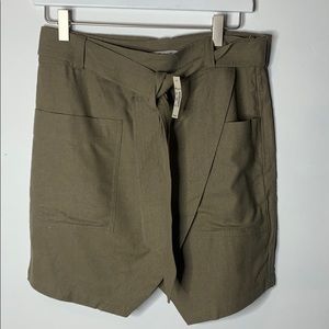 NWT Madewell Silk Portside skirt, size 4